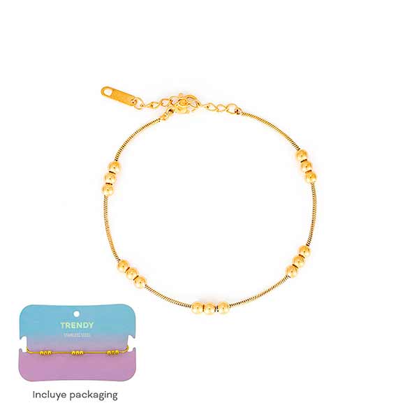 Pulsera Acero Trendy 16698