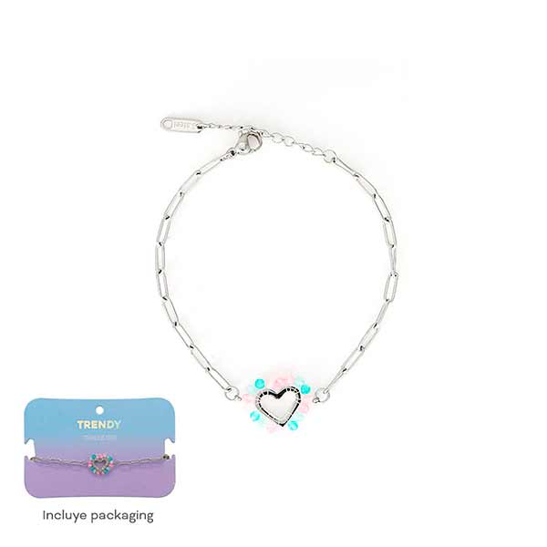 Pulsera Acero Trendy 16703