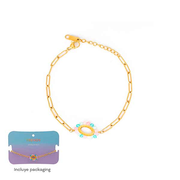 Pulsera Acero Trendy 16704