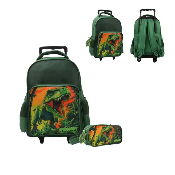 Mochila Carro con Cartuchera Trendy 28777 15″