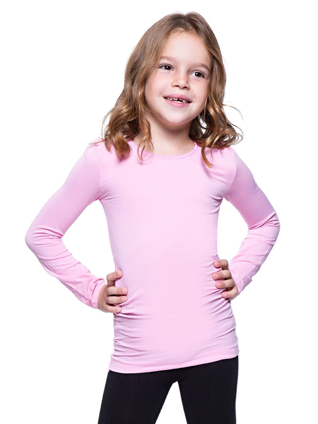 Camiseta Nina Opaquita Negro o Blanco o Rosa Cocot 5165