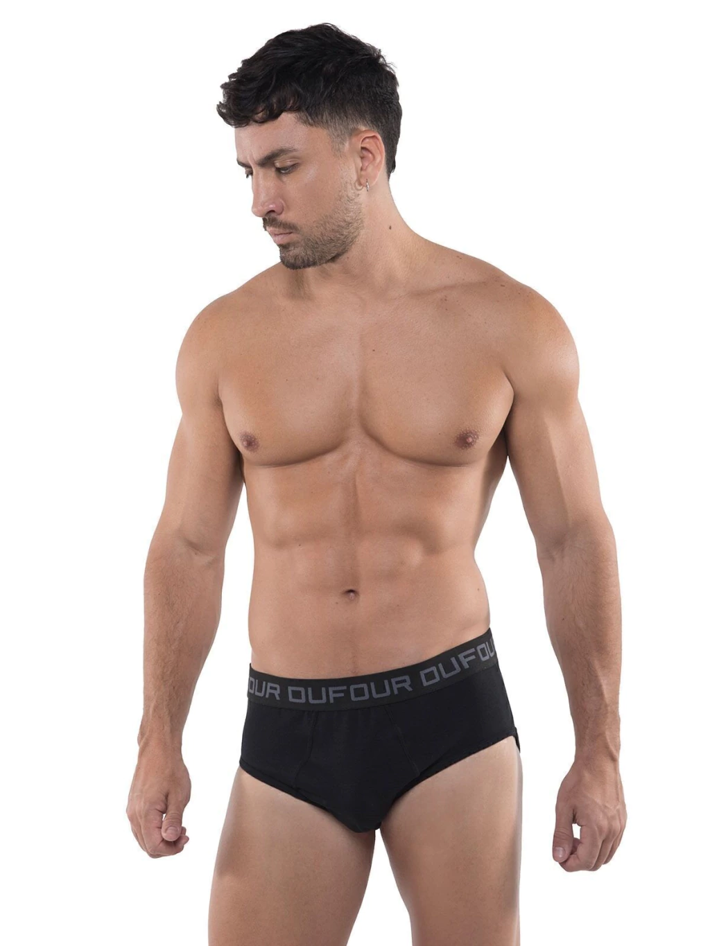 Slip Algodon Lycra Negro o Melange o Azul Marino o Verde Militar Cocot 11962
