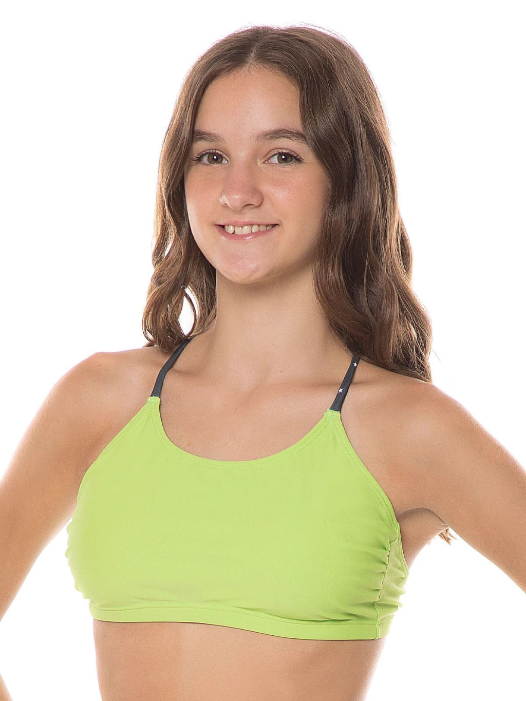 Top Alto Teen Negro o Candy o Apple o Flower Power 24 o Star 25 o Lila 26 Cocot 12824