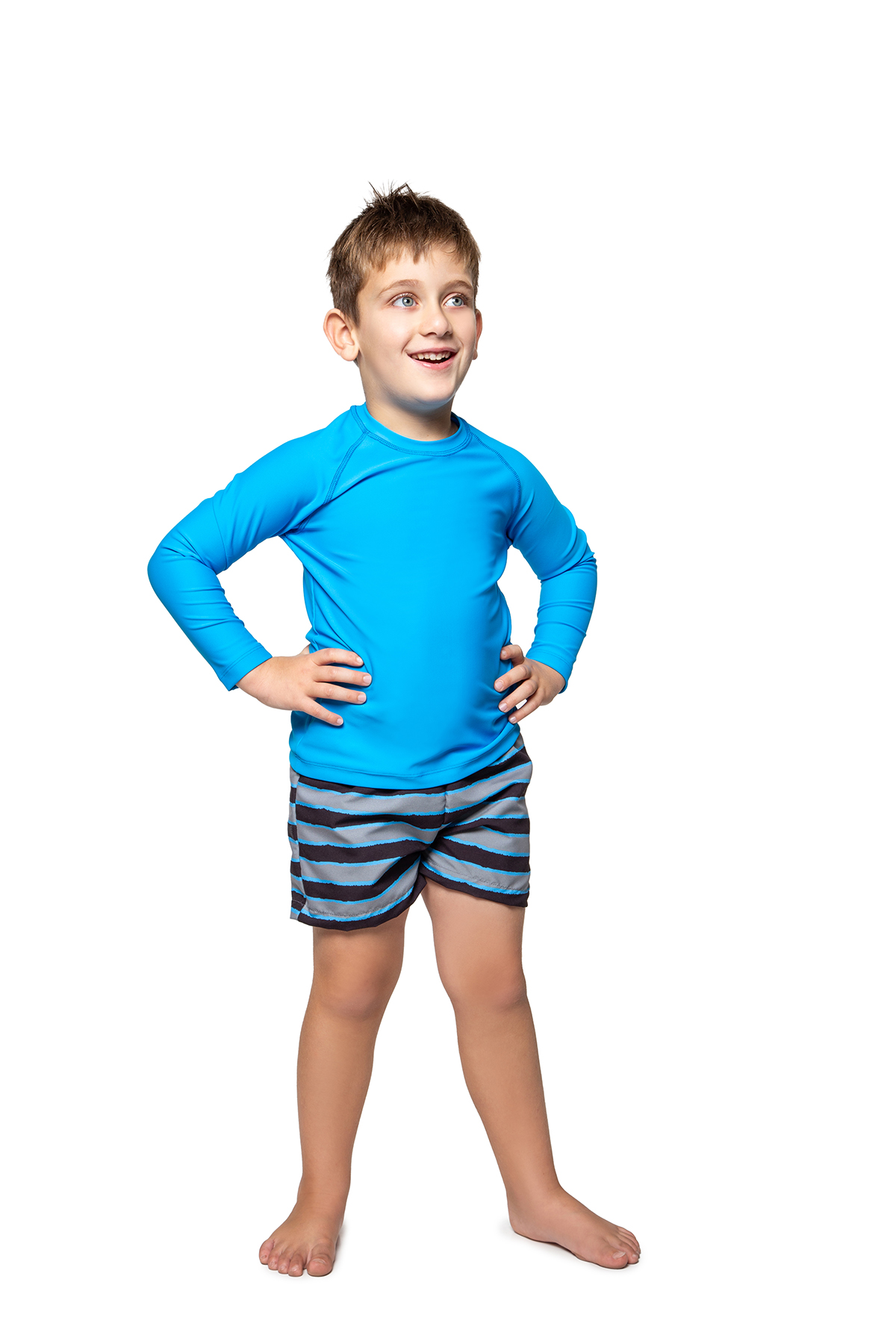 Short Microfibra Infantil Olas 25 o Palmera 25 o Hawai 25 o Rayado Irregular 25 o Dino 26 o Surf 26 Cocot 12855