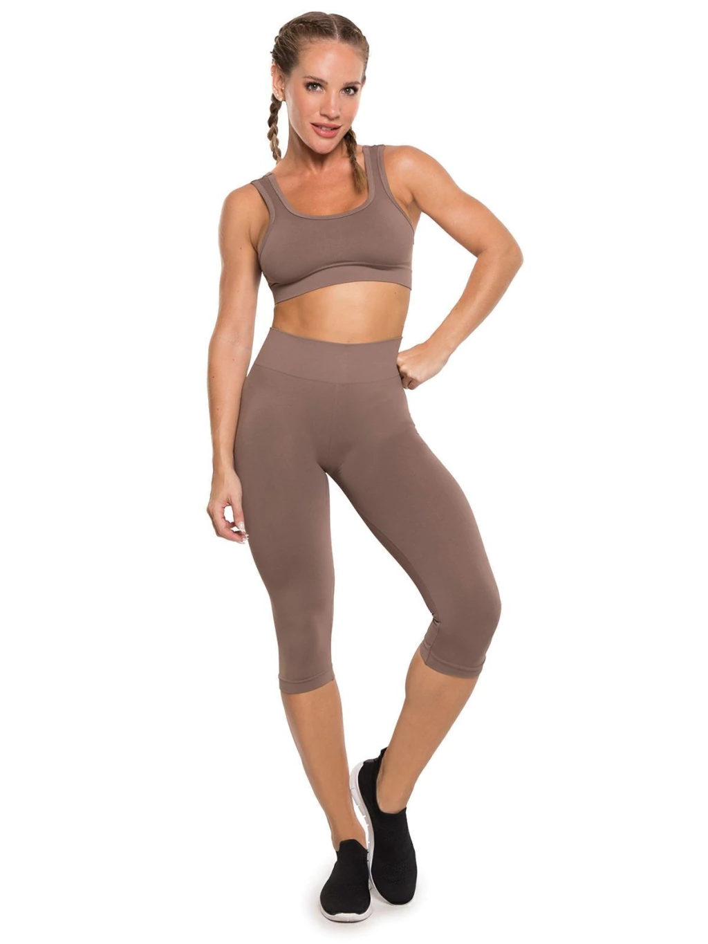 Pescadora Model Up Sin Costura Negro o Bordo o Terra Cocot 10221