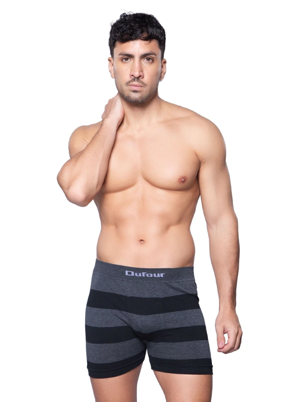 Boxer Rayas Anchas Sin Costura Dufour Surtido Cocot 12062