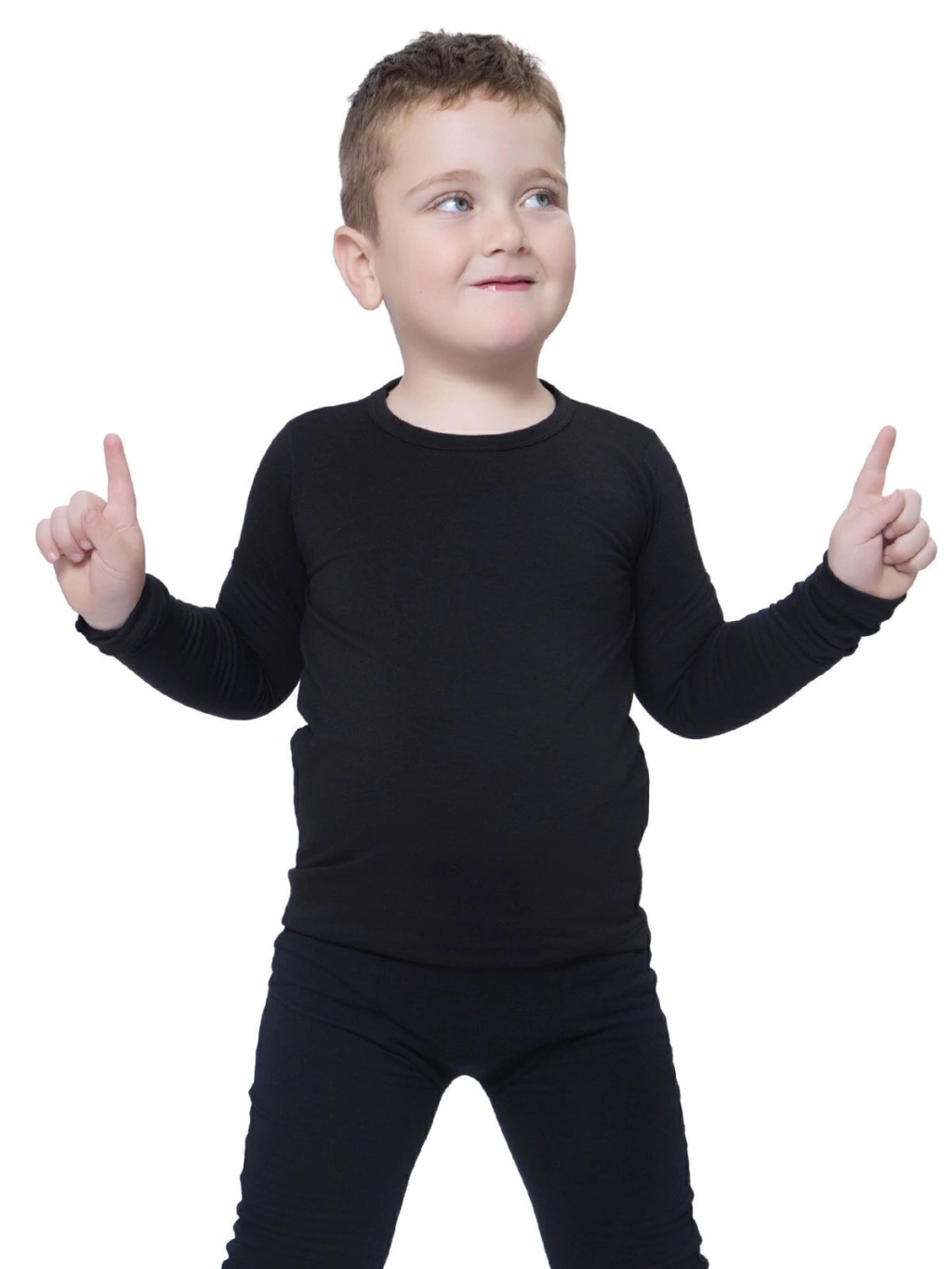 Camiseta Termica Kids Negro o Blanco Cocot 11715